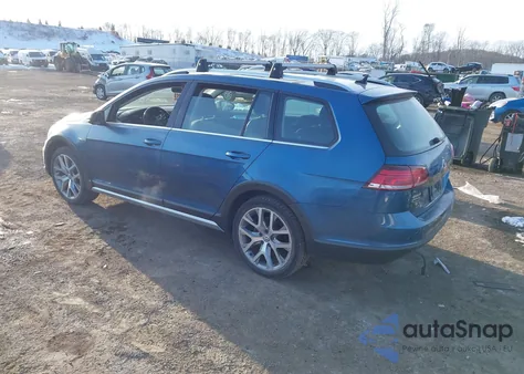 2019 Volkswagen Golf Alltrack z USA, uszkodzony, nr VIN 3VWM17AU6KM516109